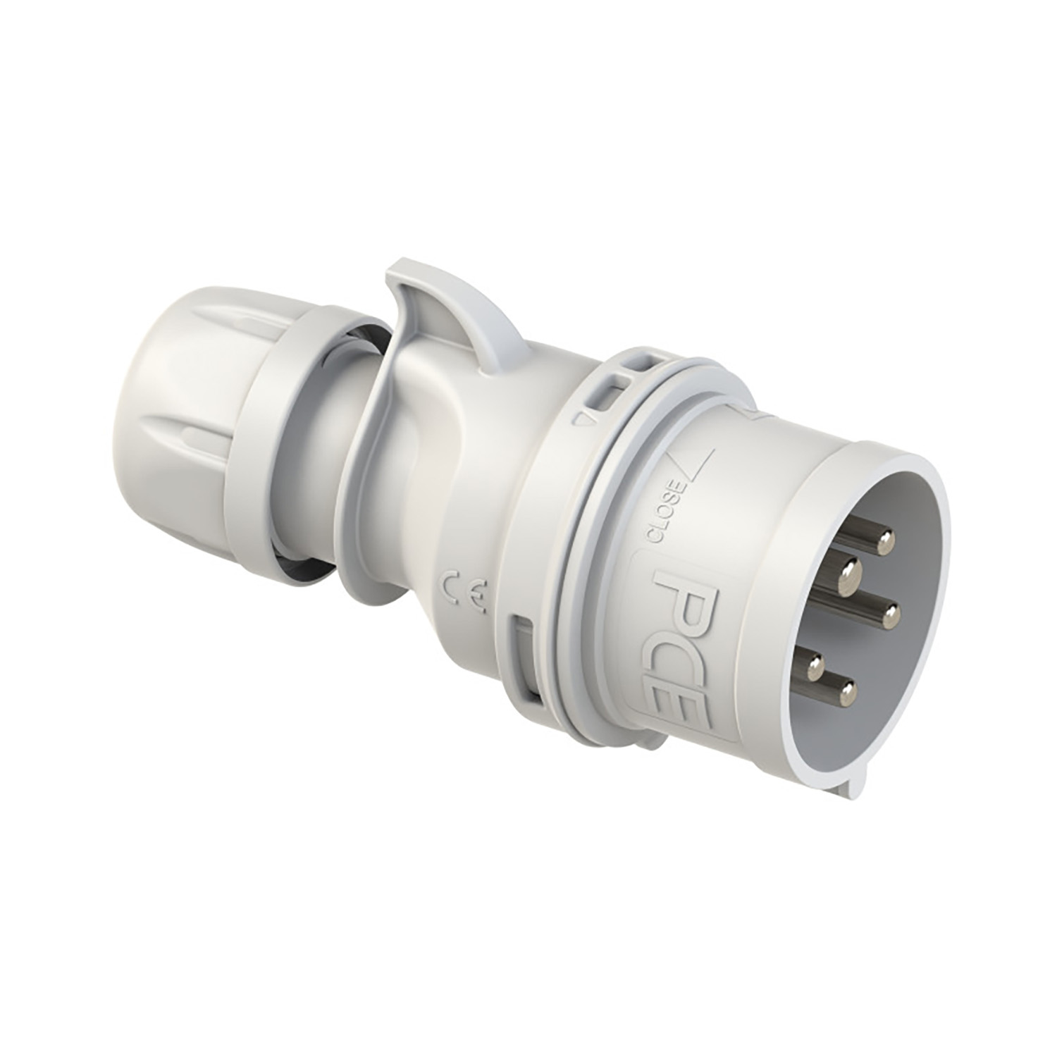 105810 CEE fiche 16A 5p >50V 1h autres gris IP44 Shark autres fréquences