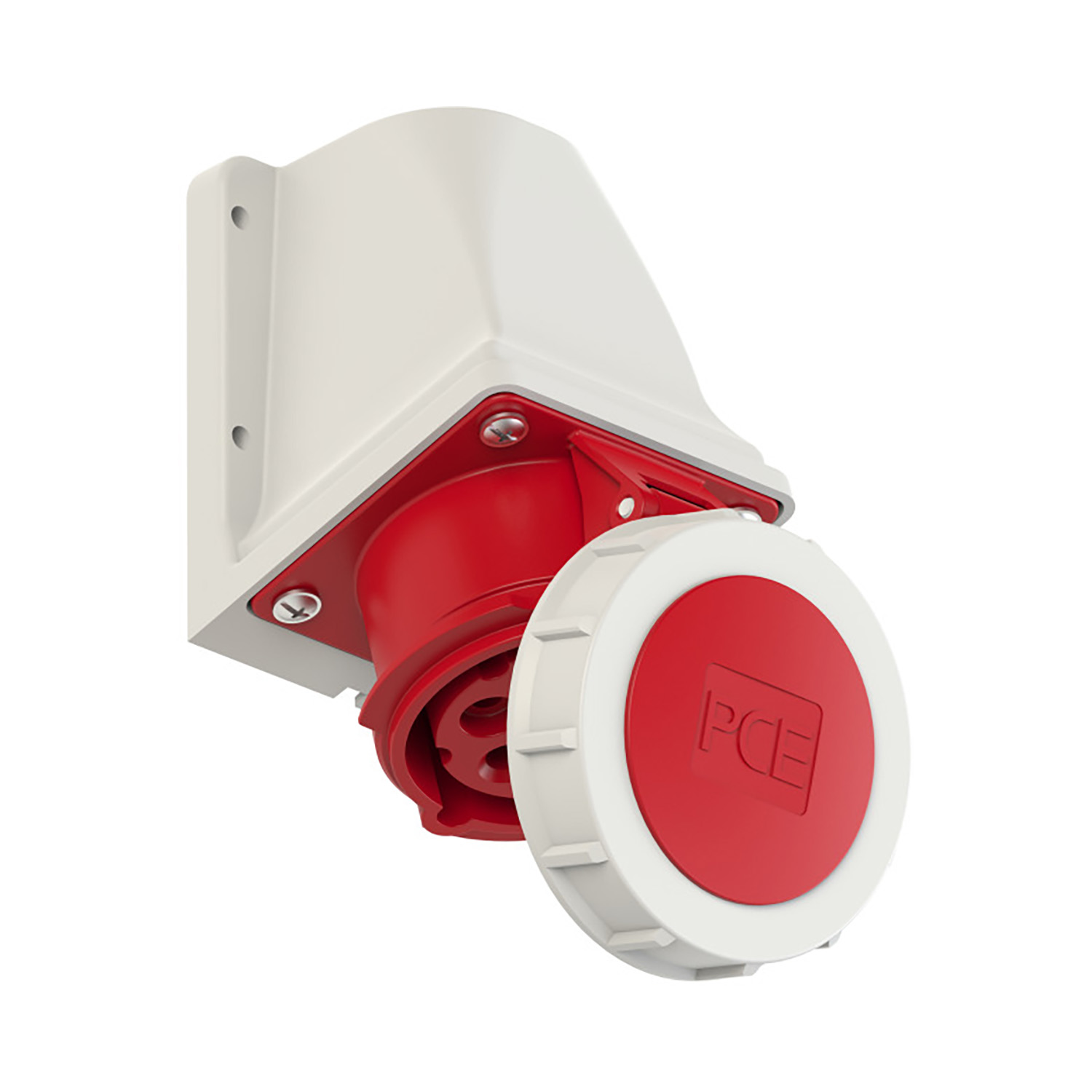102573 CEE prise murale en saillie 16A 5p 400V 6h rouge IP67