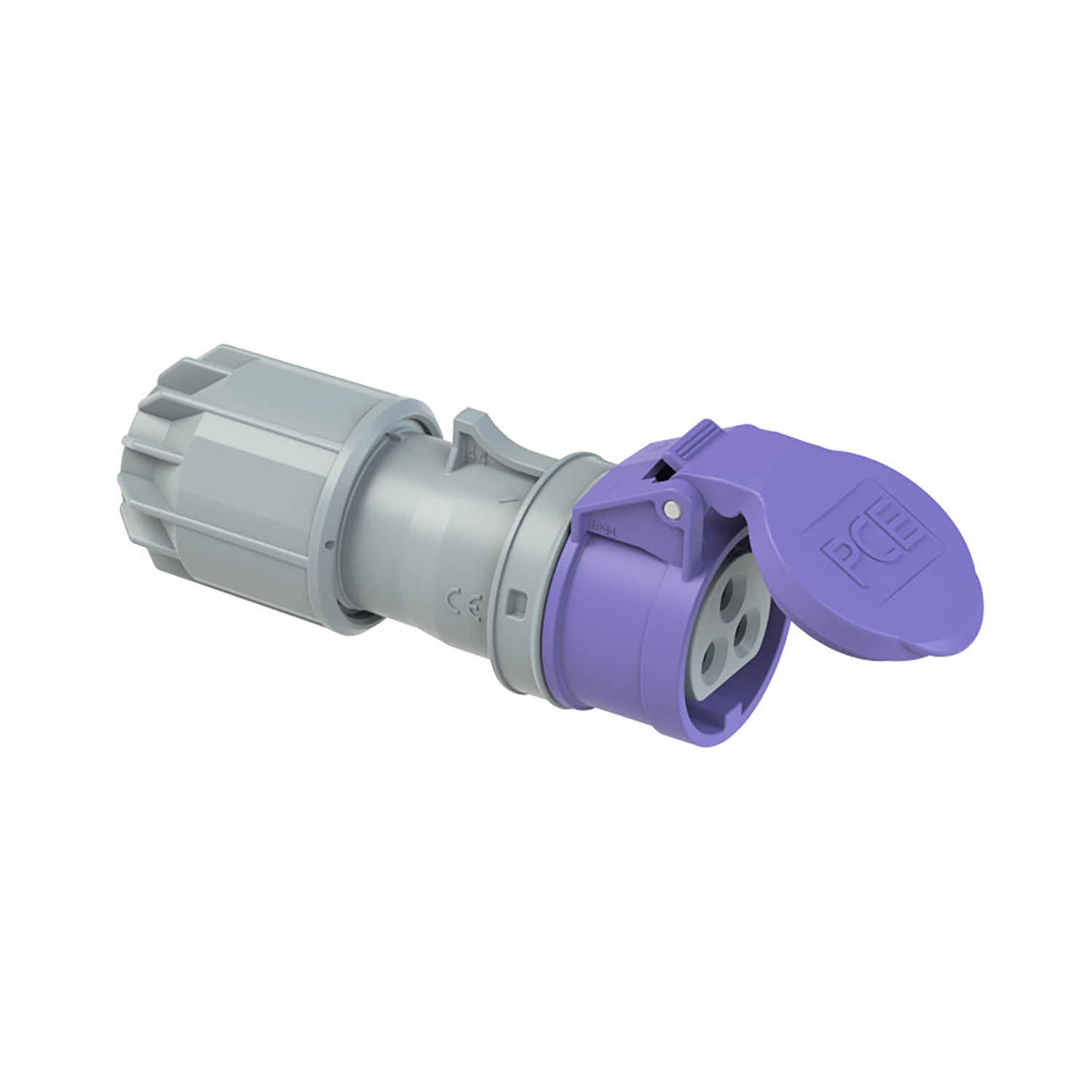 102803 CEE prise 16A 3p 24V violet IP44 Twist