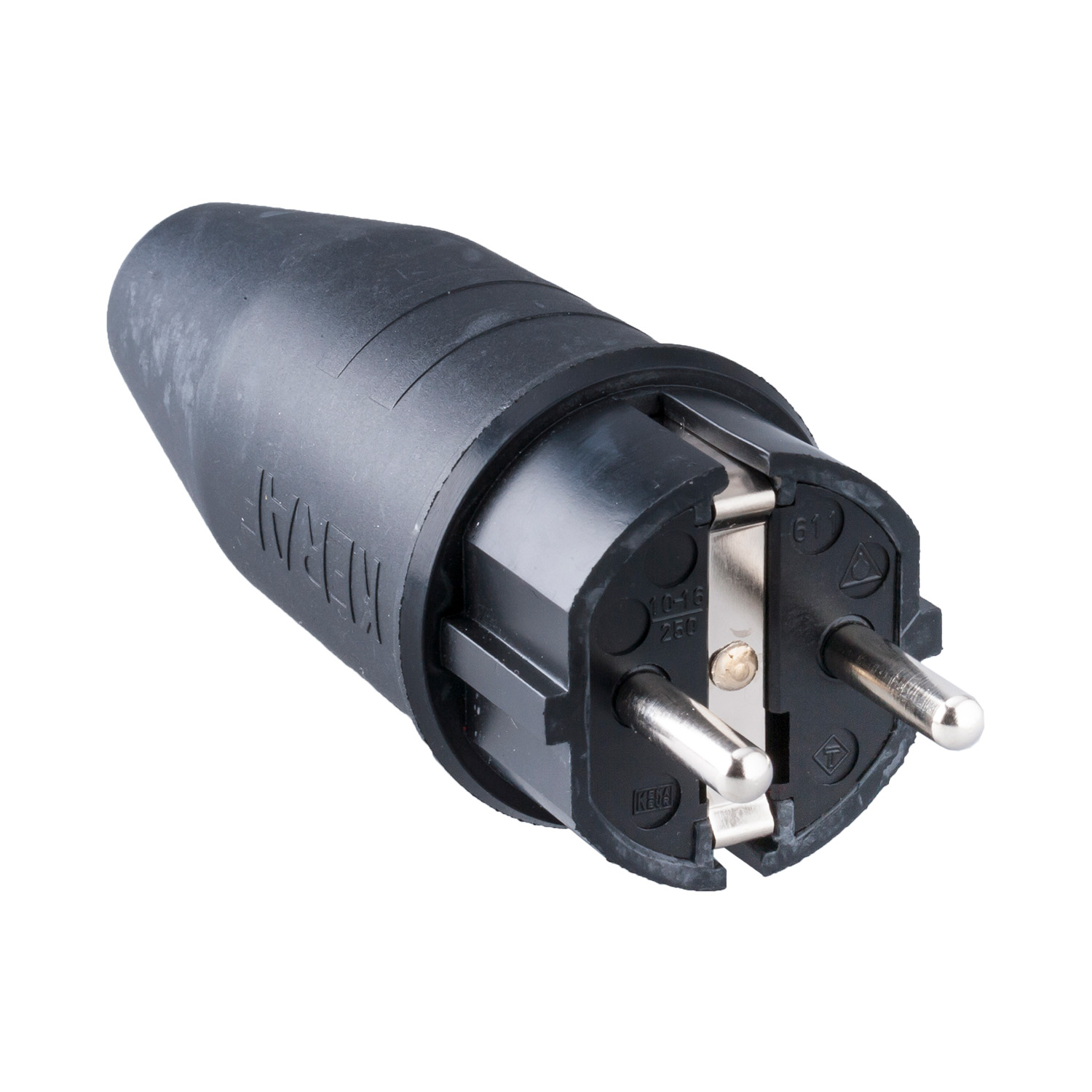 104458 Rubber contactstop 16A 250V~ randaarde