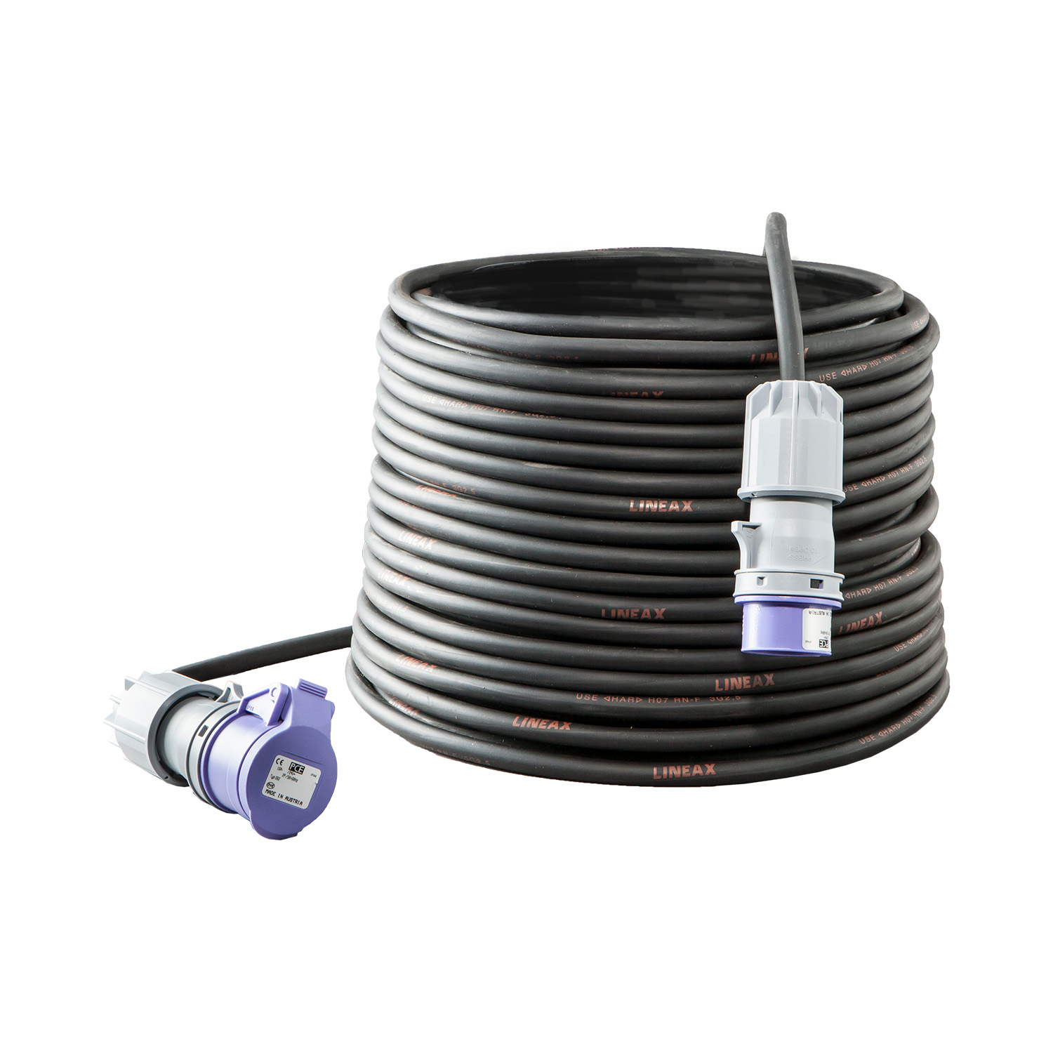 107361 Câble d’extension 15 m H07RN-F 2x1,5 mm² CEE 16/2/24