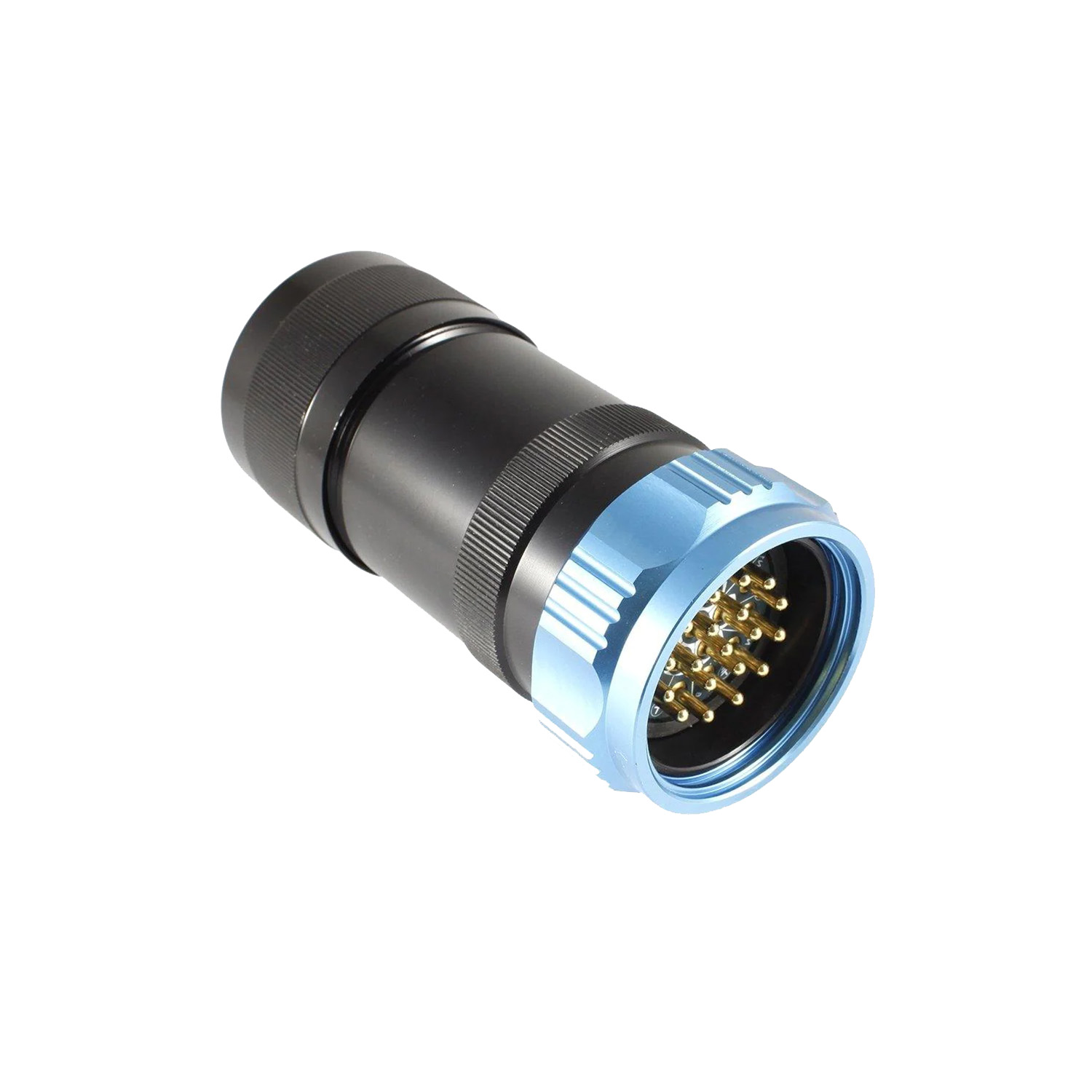 126310 Socapex Cable Male 19 Way Pin Soldeer Spider blauw /zwart 6xØ10 mm Showsafe
