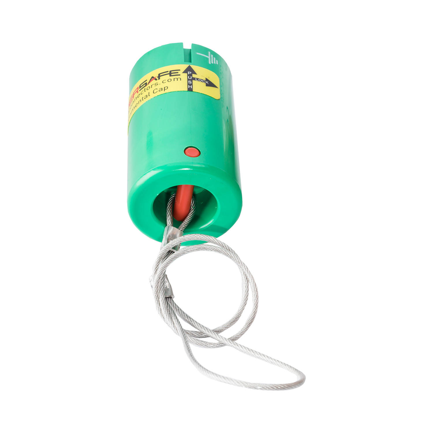 122107 Capot étanche à l'eau et à la poussière Ligne Drain PE vert IP67 Powersafe