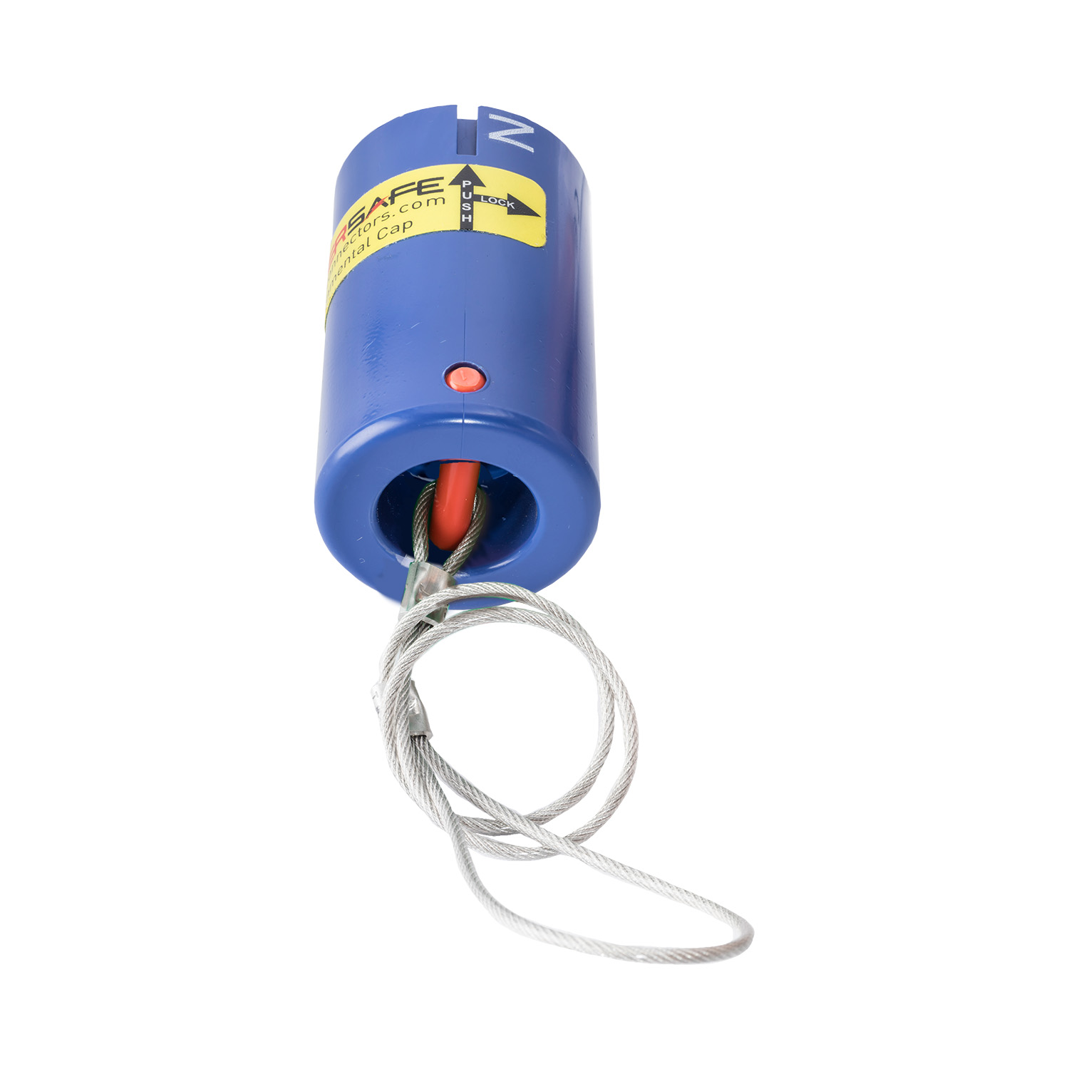 122108 Capot étanche à l'eau et à la poussière Ligne Drain N bleu IP67 Powersafe