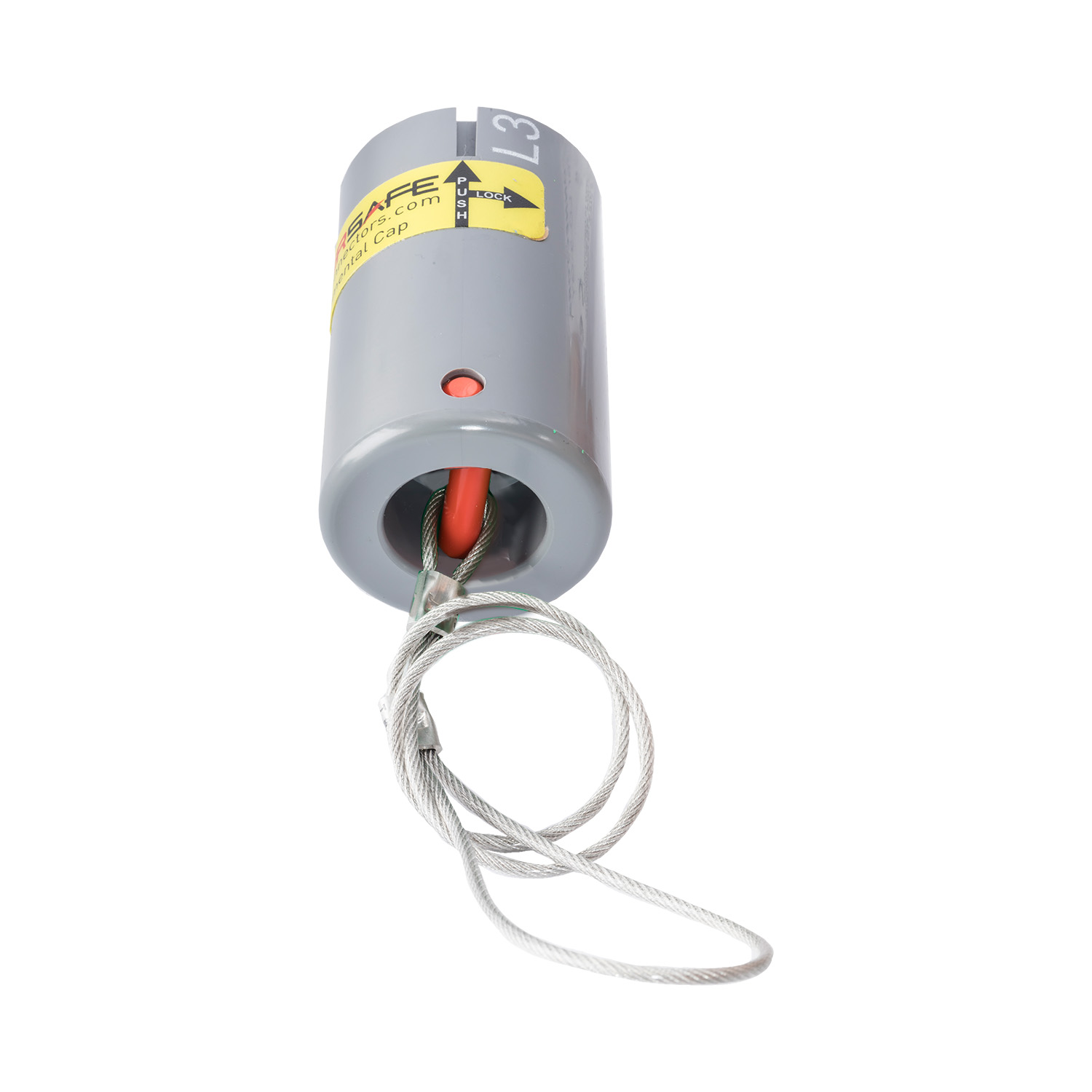 122111 Capot étanche à l'eau et à la poussière Ligne Drain L3 gris IP67 Powersafe