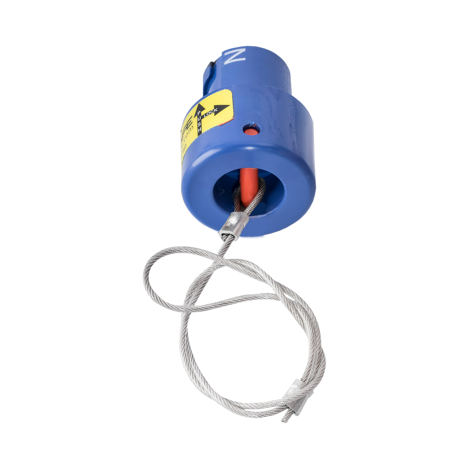 122113 Capot étanche à l'eau et à la poussière Ligne Source N bleu IP67 Powersafe