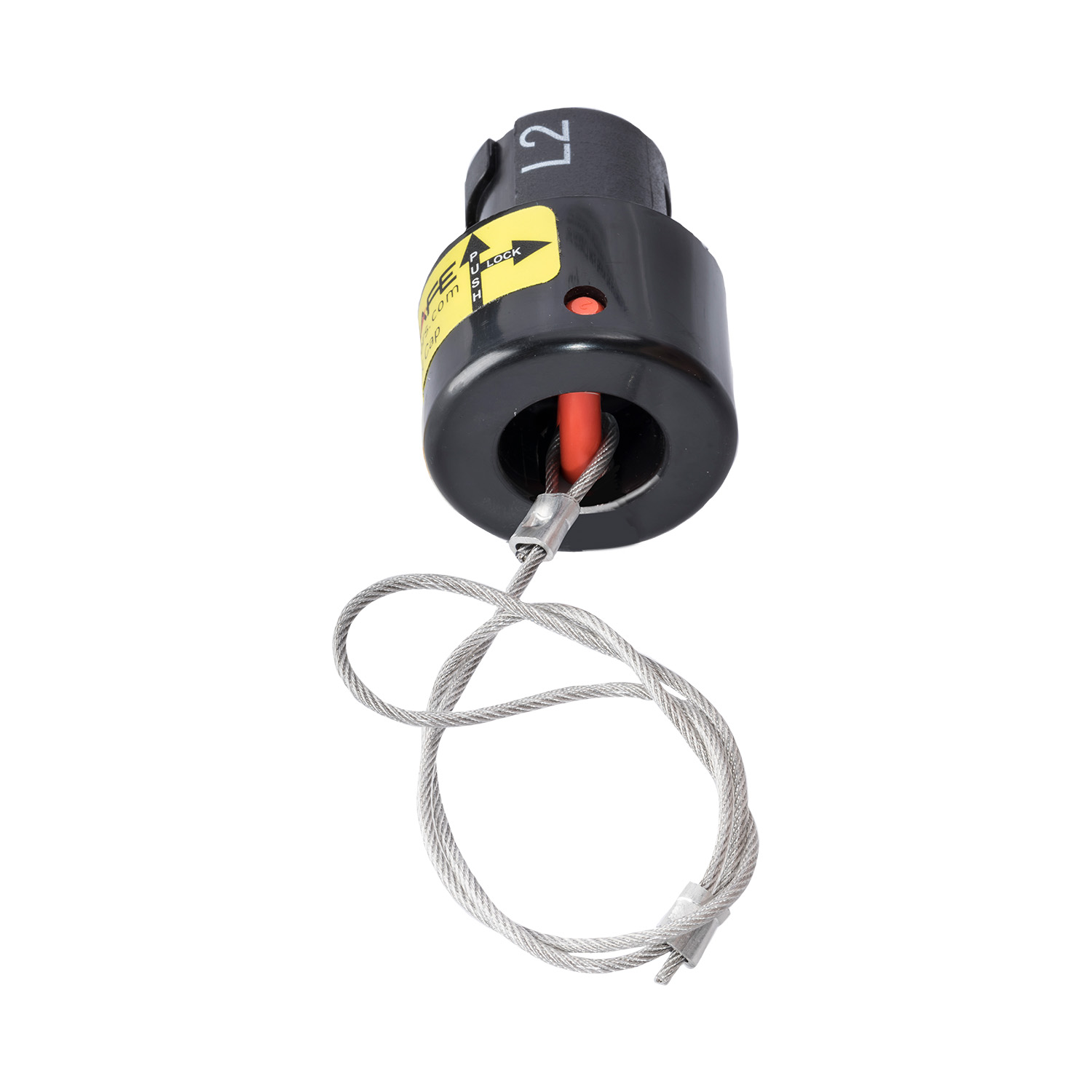 122115 Water-/stofdichte kap Line Source L2 zwart IP67 Powersafe