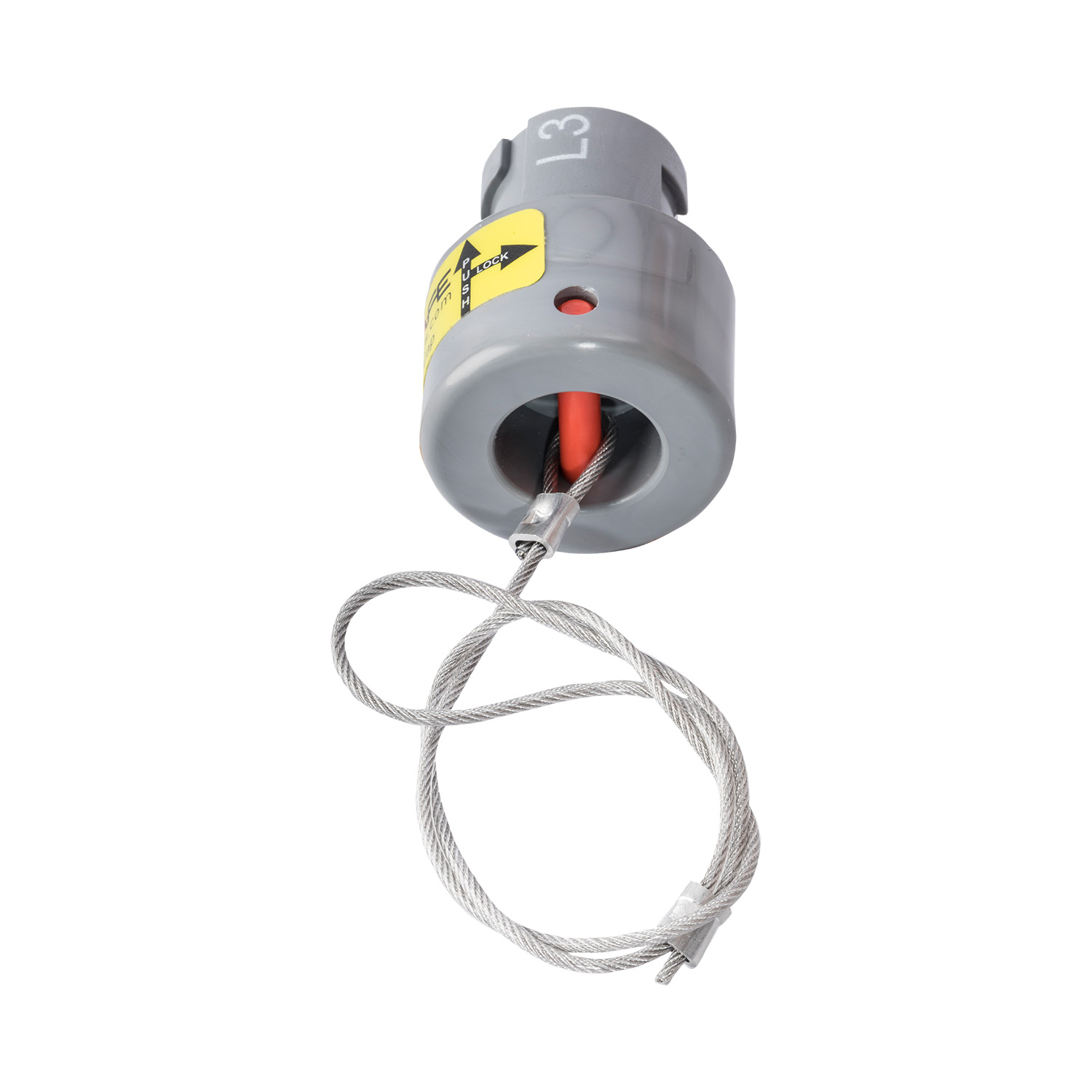 122116 Water-/stofdichte kap Line Source L3 grijs IP67 Powersafe
