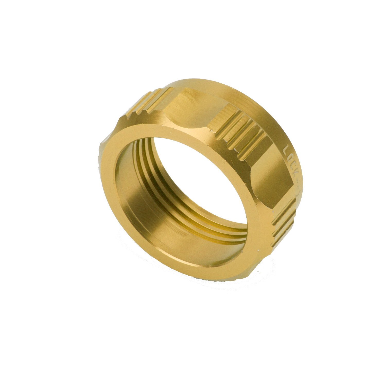 126318 Showsafe Coupling Lockring Gold