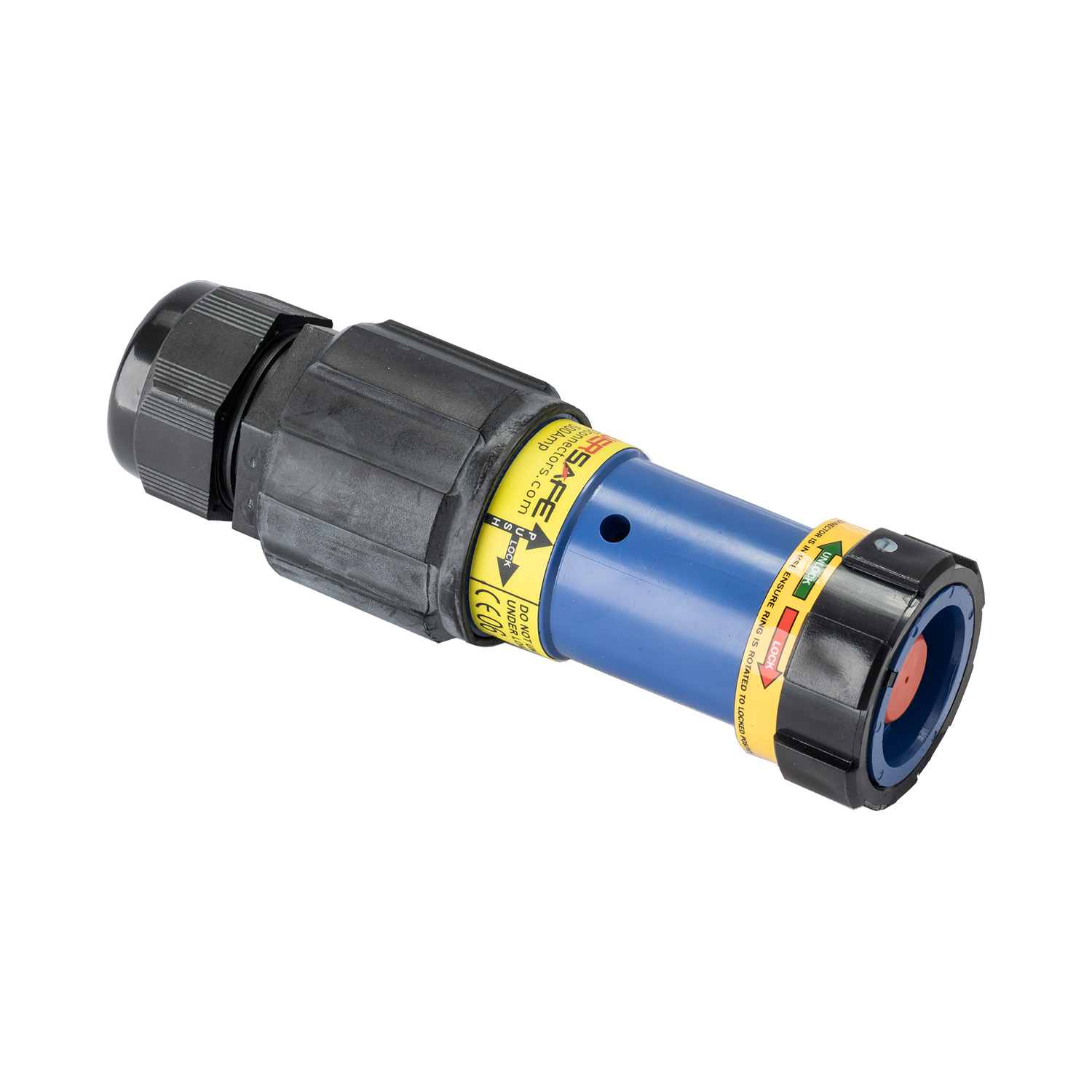 122124 PS Rotalock Line Source 500A N blauw S120 M40A Powersafe schroefcontact wartel M40A