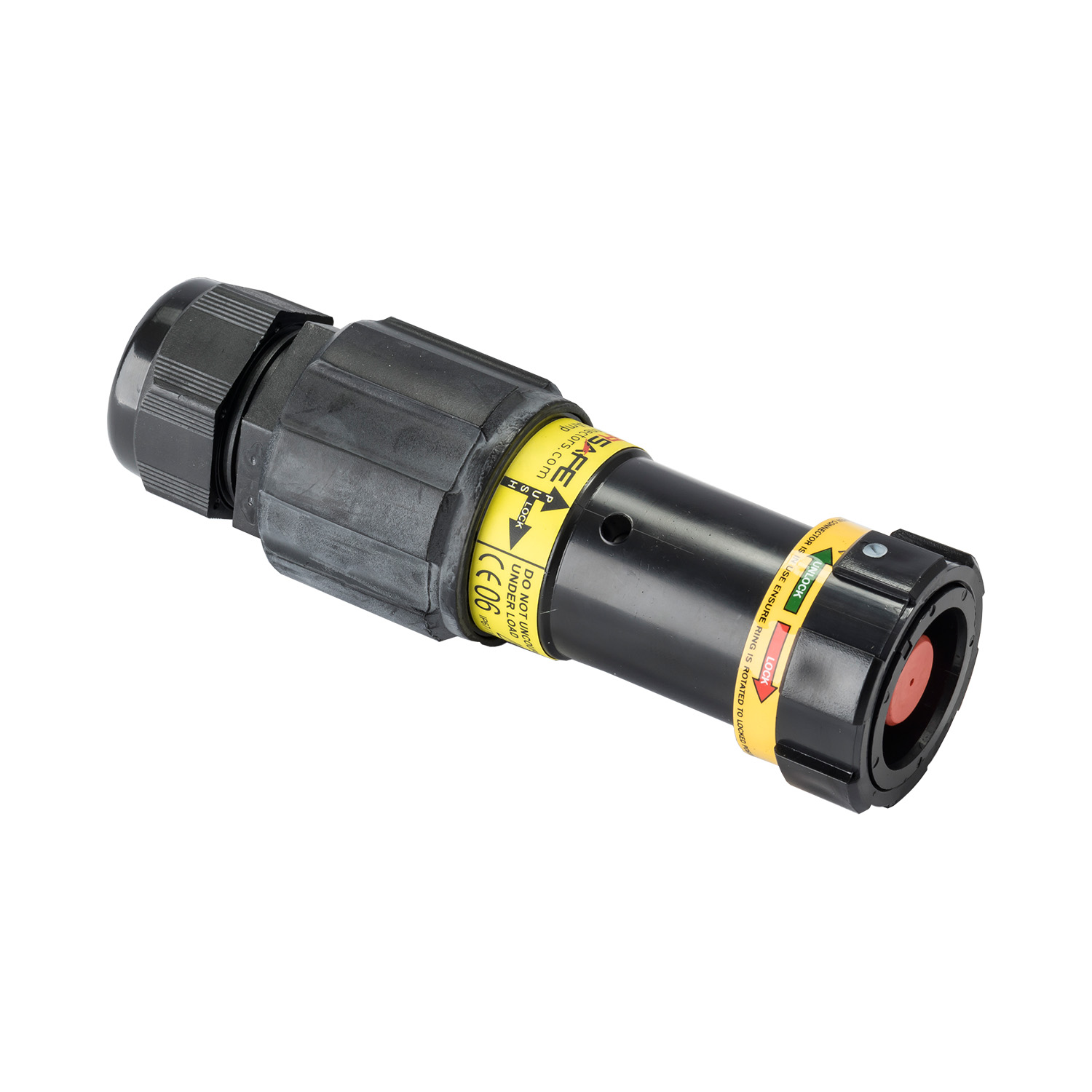 122131 PS Rotalock Line Source 500A L2 zwart C185 M40B Powersafe krimpcontact C185 wartel M40B