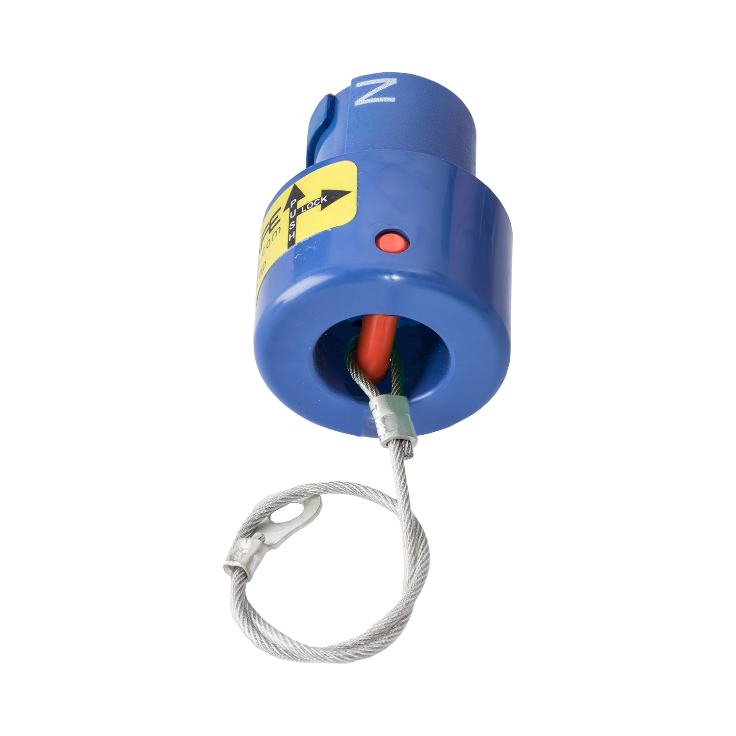 119107 Water-/stofdichte kap Panel Source N blauw IP67 Powersafe