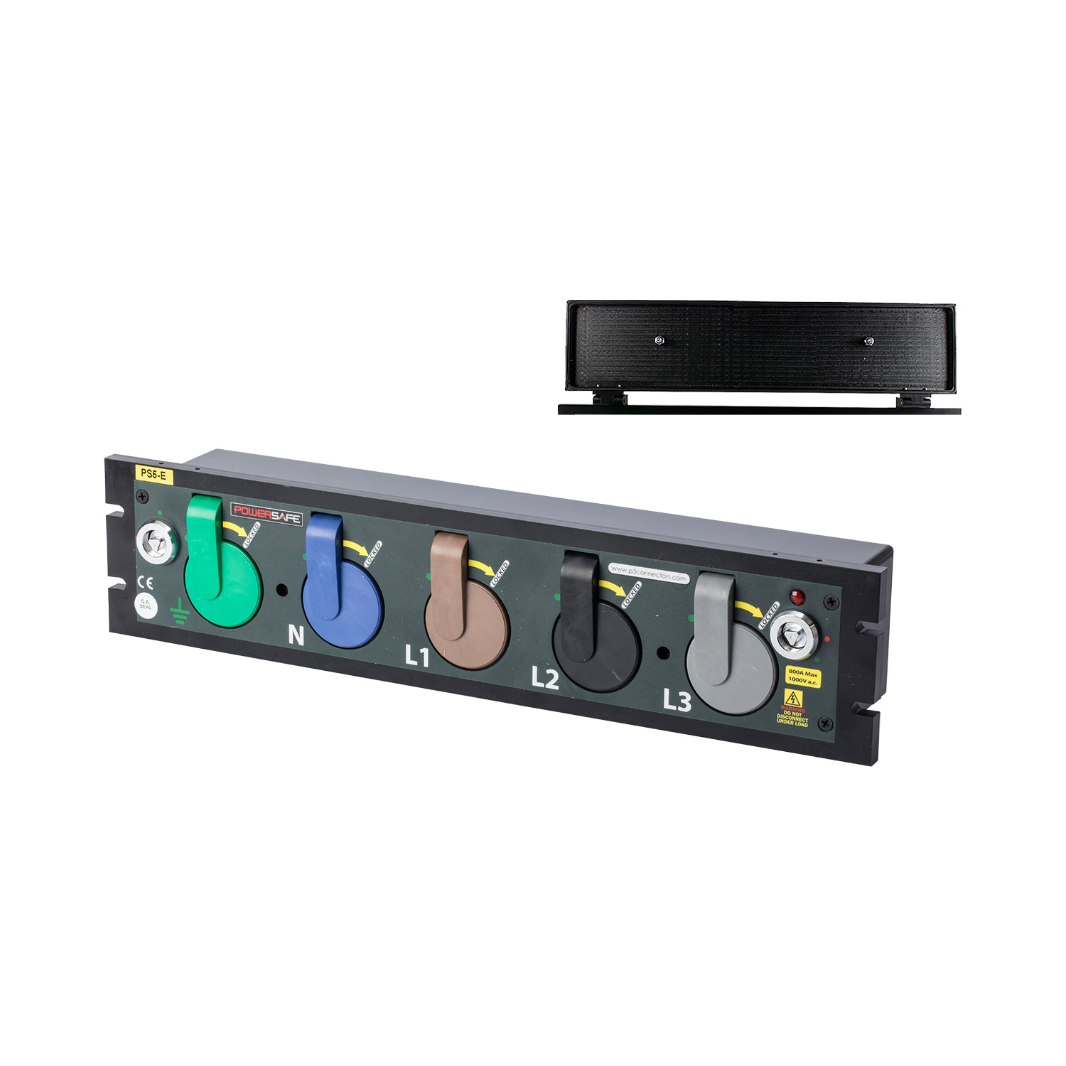 123020 Powersafe Box Europa Source 5p 108 mm with Lid Sequential box