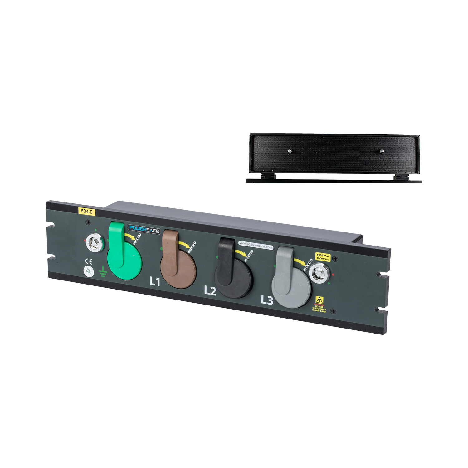 121788 Powersafe Box Europa Source 4p 108 mm with Lid Sequential box