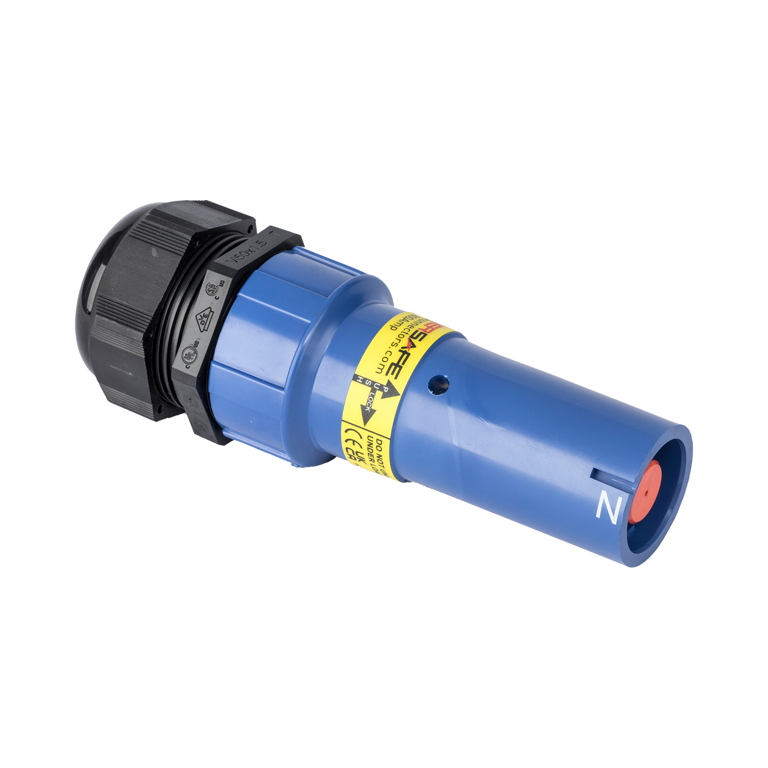 124666 Powersafe Ligne Source 800A N bleu C240 M50 contact à sertir C240 presse-étoupe M50